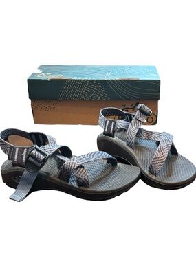 Chaco ZCloud Sandal Everley Navy Marine Blue Strappy Sport Hiking Women's Size 5